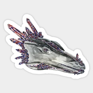 Dragon Geode Sticker